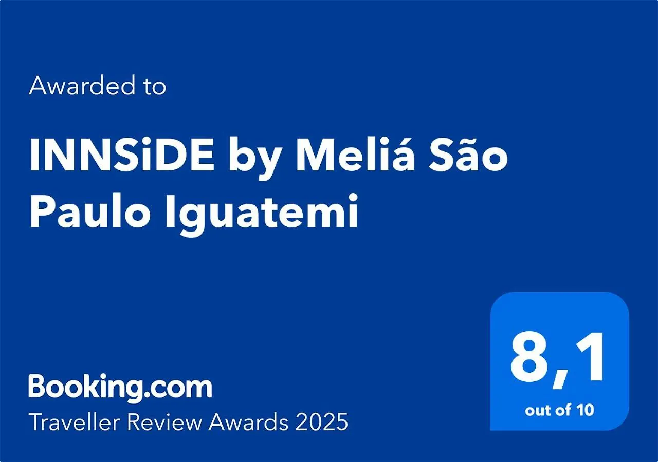 **** Hotel Innside By Melia Sao Paulo Iguatemi Brazil